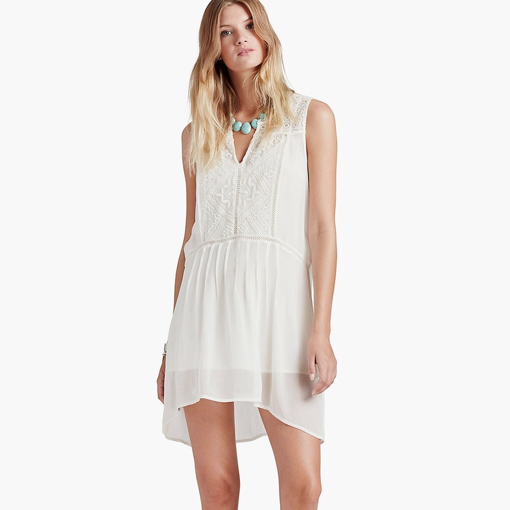 Lucky Brand Crotchet Lace Dress